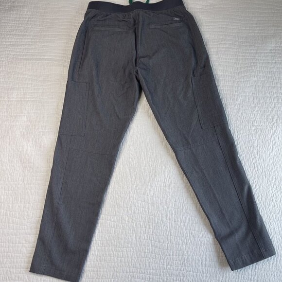 Figs Technical Collection Cargo Scrub Pants Straight Leg Gray SZ S Pockets - Picture 9 of 9